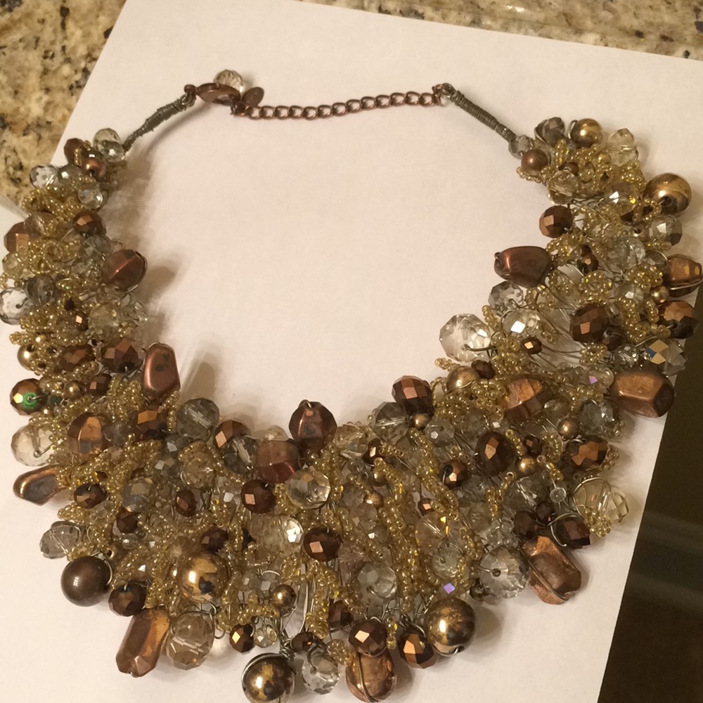 ALDO Necklace (Brown)